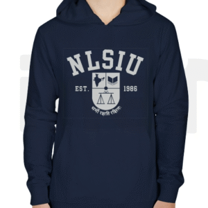 Premium NLSIU Hoodie [Nightfall Navy Blue]