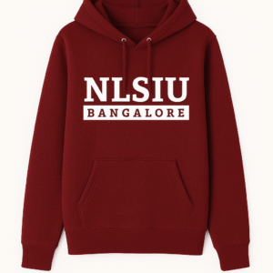 Original NLSIU Hoodie [Modern Maroon]