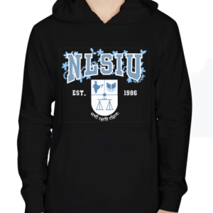 Special Edition NLSIU Hoodie [Bold Black]