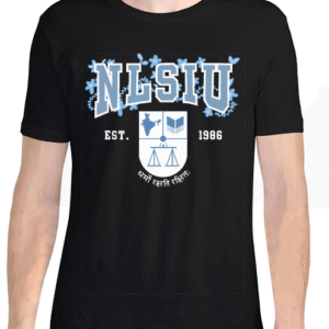 Special Edition NLSIU Round-Neck T-Shirt [Bold Black]